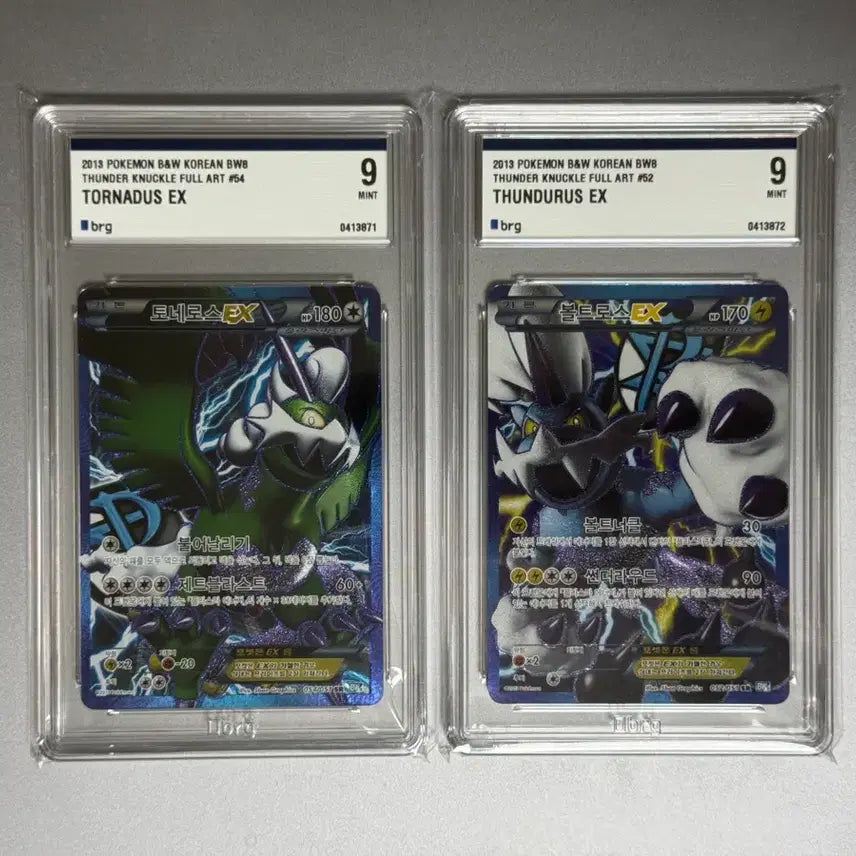 [BUNJANG] Team Plasma Tornadus EX, Thundurus EX / 플라스마단 토네로스EX, 볼트로스EX brg9 연번