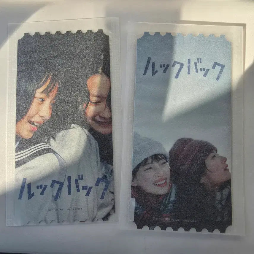 [BUNJANG] Lookback Original Ticket Set / 룩백 오리지널 티켓 2종 세트 판매