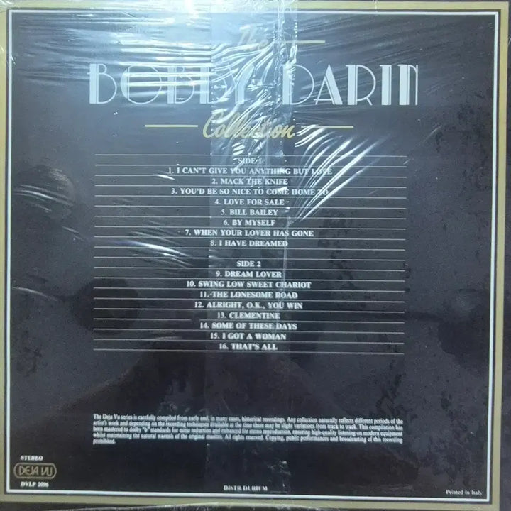 [BUNJANG] Bobby Darin The Bobby Darin Collection LP / The Bobby Darin Collection 바비 다린 LP