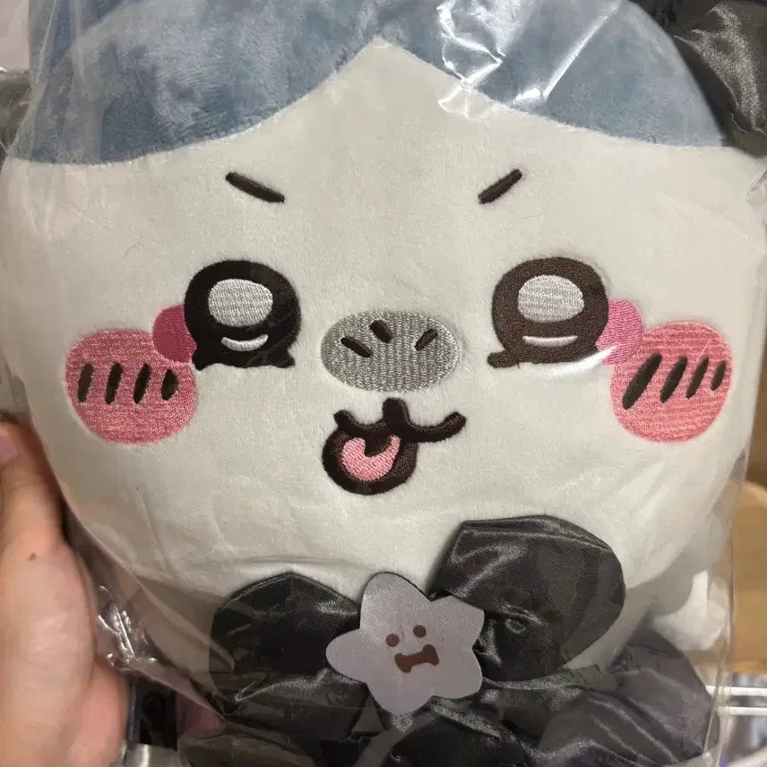 [BUNJANG] Hachiware Chōmagical Dark Version BIG Size Plush / 하치와레 초매지컬 흑화 다크버전 BIG사이즈