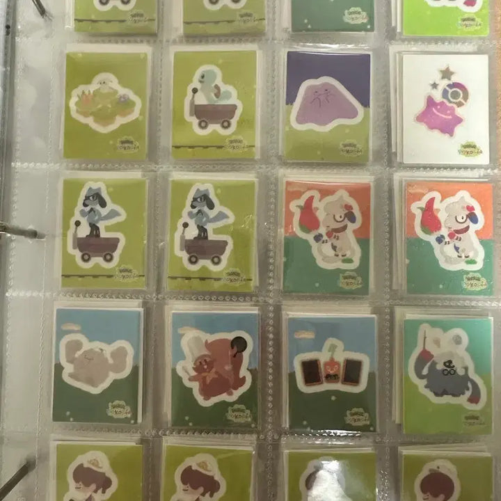 [BUNJANG] Pokemon Poccofia Mat Stickers / 포켓몬스터 포코피아 매트 스티커 교환