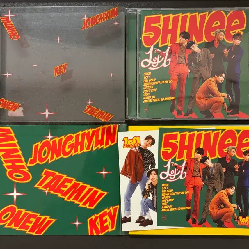 BUNJANG] SHINee 1 of 1 Album CD + Cassette (Unsealed) / 샤이니 원