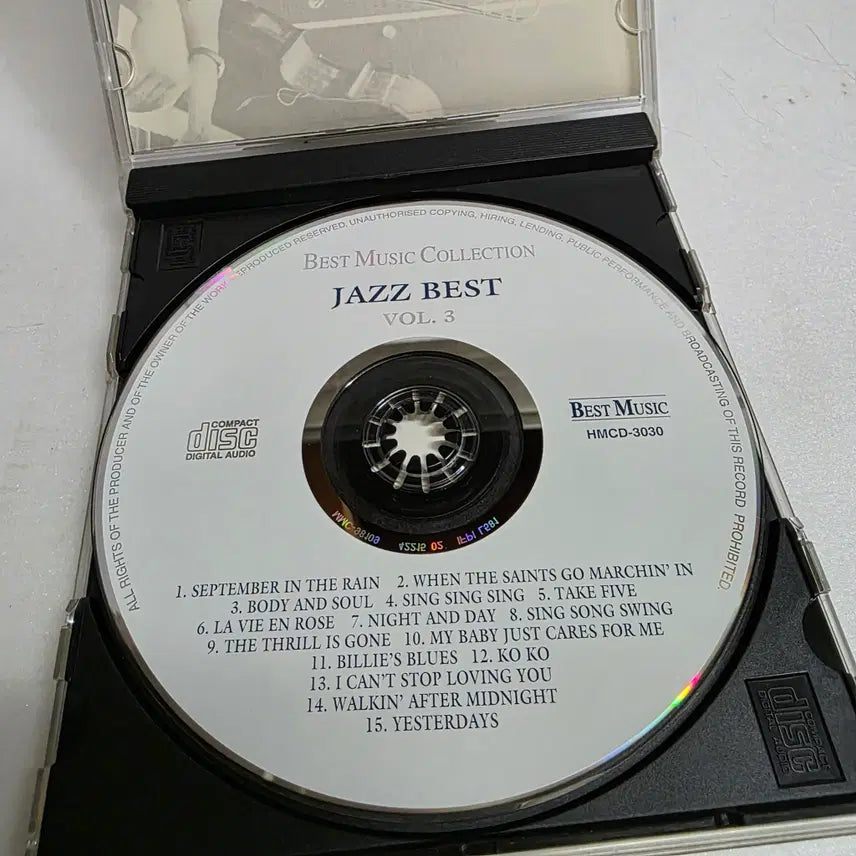 [BUNJANG] Jazz Best Vol. 3 / 재즈 베스트 Vol. 3  JAZZ BEST Vol. 3