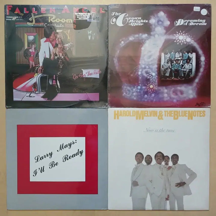 [BUNJANG] Funk/Soul Bundle Set 4 Unsealed LPs / Funk/Soul 미개봉 LP 4장 일괄