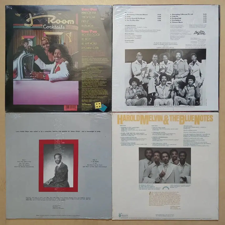 [BUNJANG] Funk/Soul Bundle Set 4 Unsealed LPs / Funk/Soul 미개봉 LP 4장 일괄