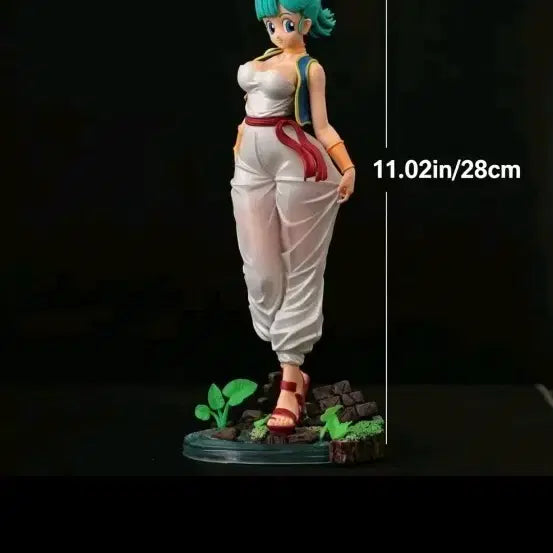 [BUNJANG] Dragon Ball Z Bulma Figure 28cm / 드래곤볼 Z 큐티한 부르마 피규어 28cm
