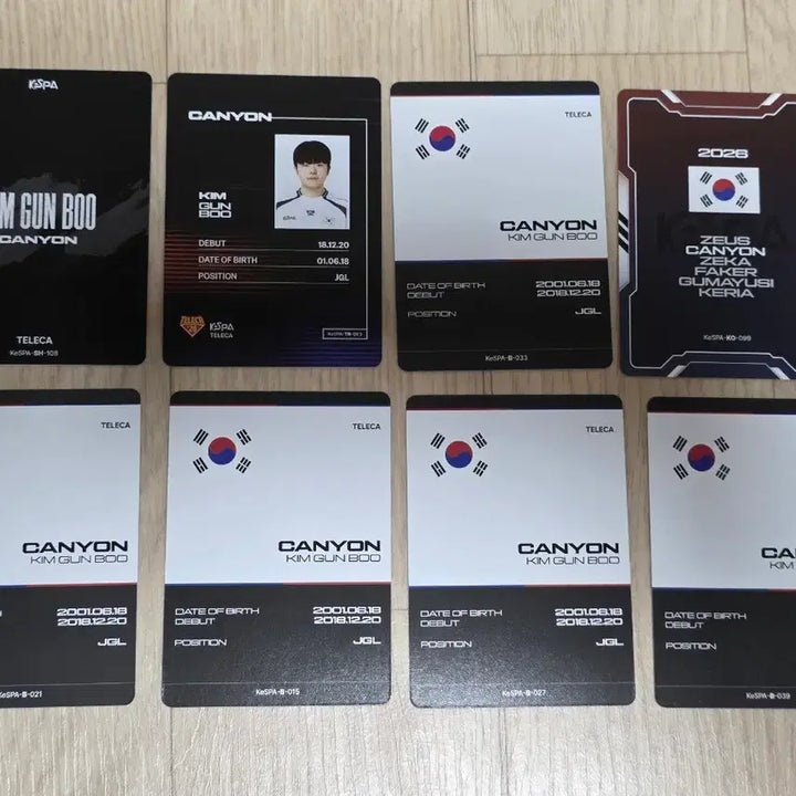 [BUNJANG] Actor Kahn Set Photocard 8 Types / 칸 세트 포토카드 8종