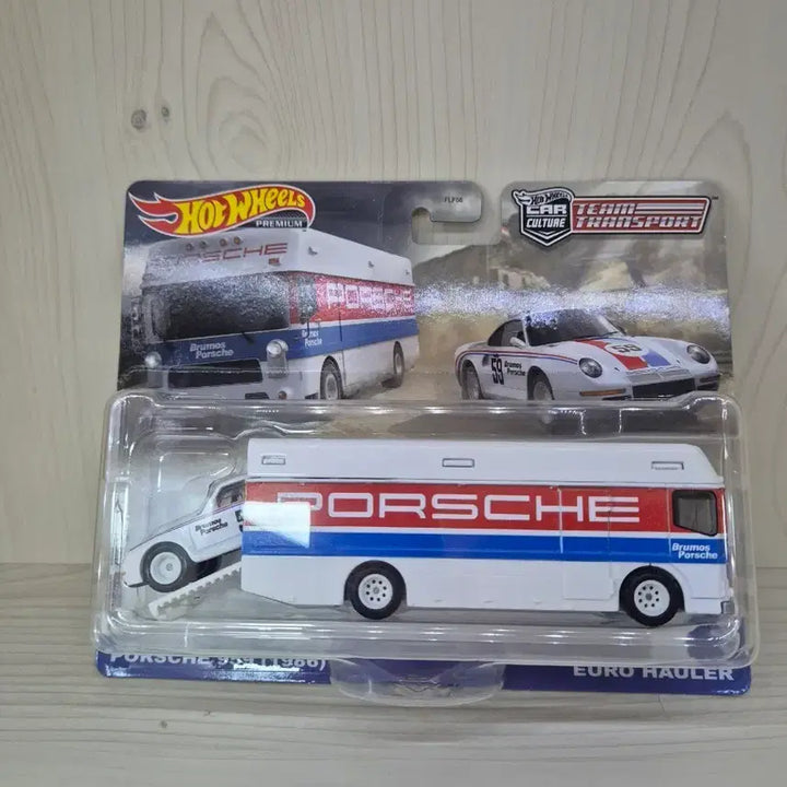 [BUNJANG] Hot Wheels Team Transport Porsche Set / 핫휠즈 팀 트랜스포트 포르쉐 세트