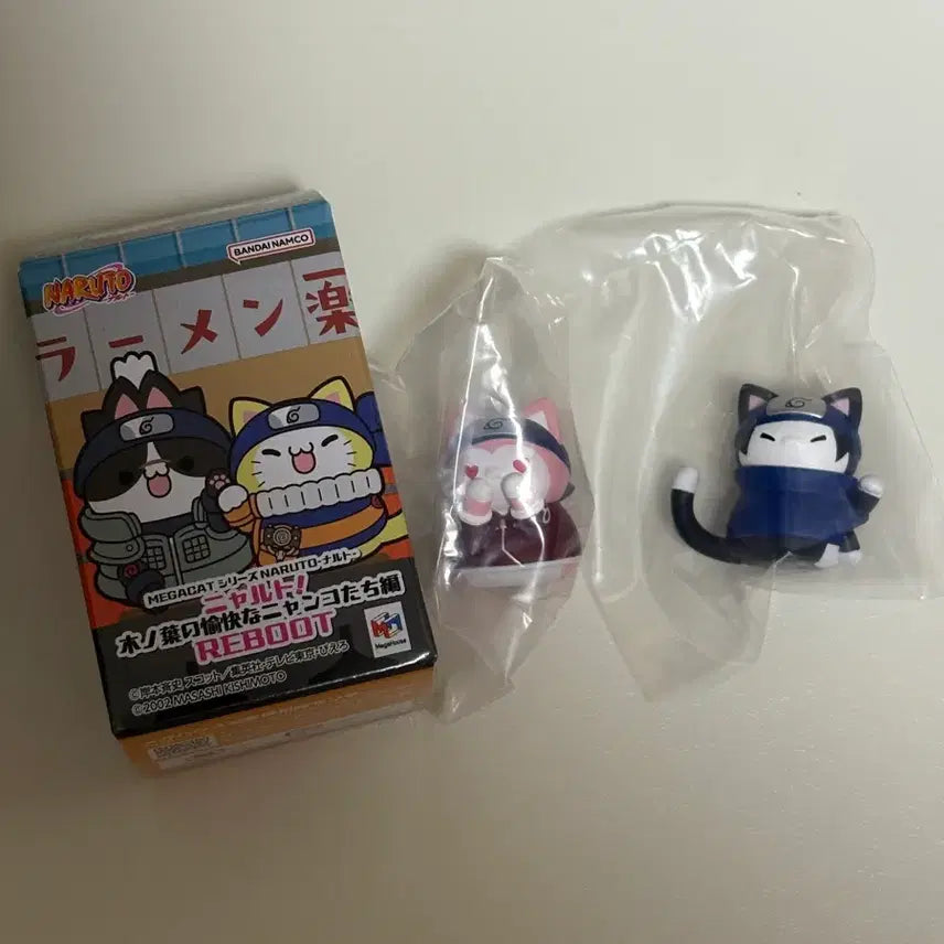 [BUNJANG] Sasuke Sakura Niyaluto Naruto Bundle Set / (일괄)사스케 사쿠라 메가캣 냐루토 나루토