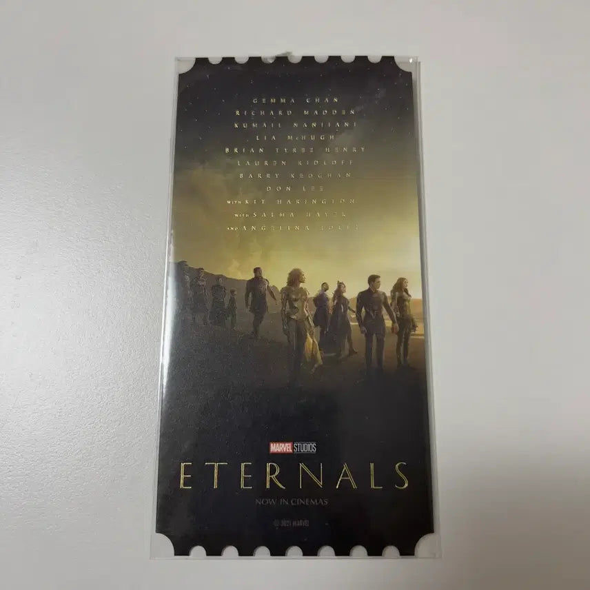 [BUNJANG] Eternals Original Ticket / 이터널스 오리지널 티켓