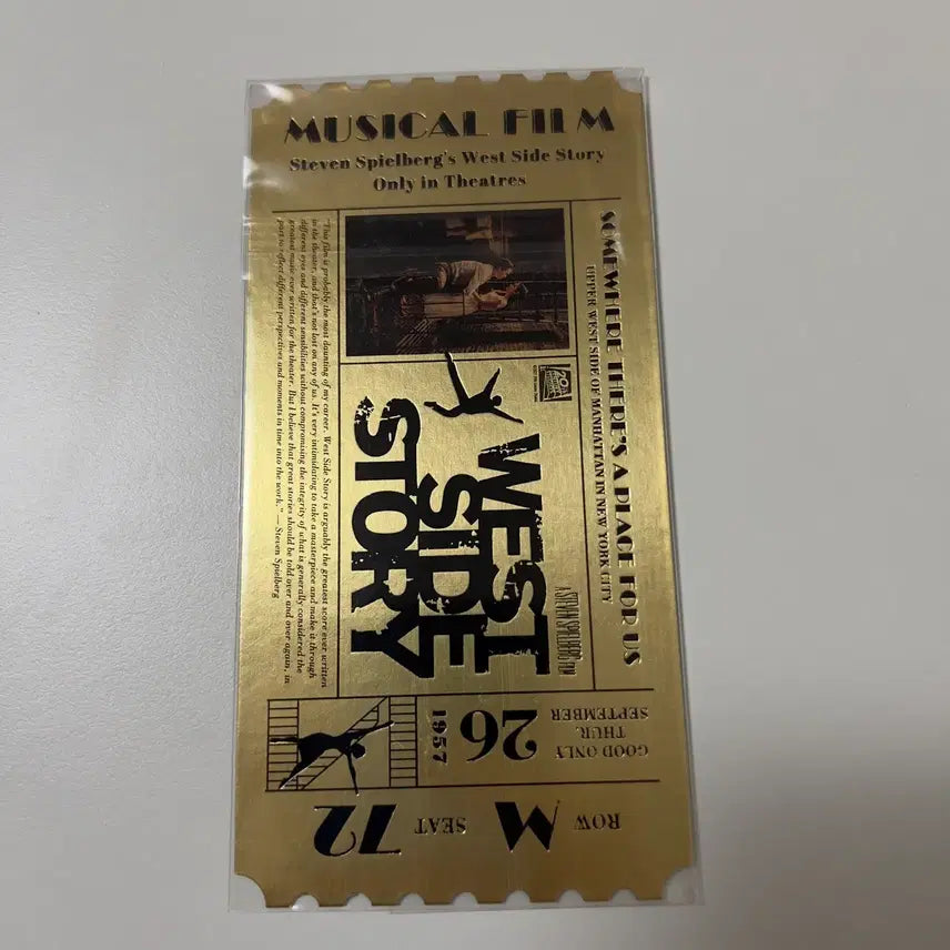 [BUNJANG] West Side Story Original Ticket / 웨스트 사이드 스토리 오리지널 티켓