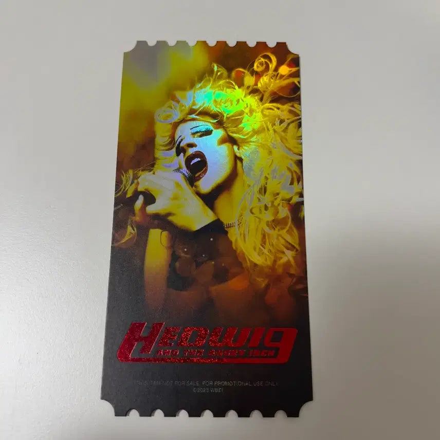 [BUNJANG] Hedwig and the Angry Inch Original Ticket / 헤드윅 오리지널 티켓