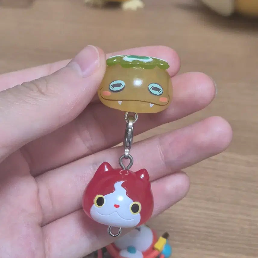 [BUNJANG] Yo-kai Watch Figure Keychain 6-Piece Set / 요괴워치 피규어 고전 키링 6종 세트