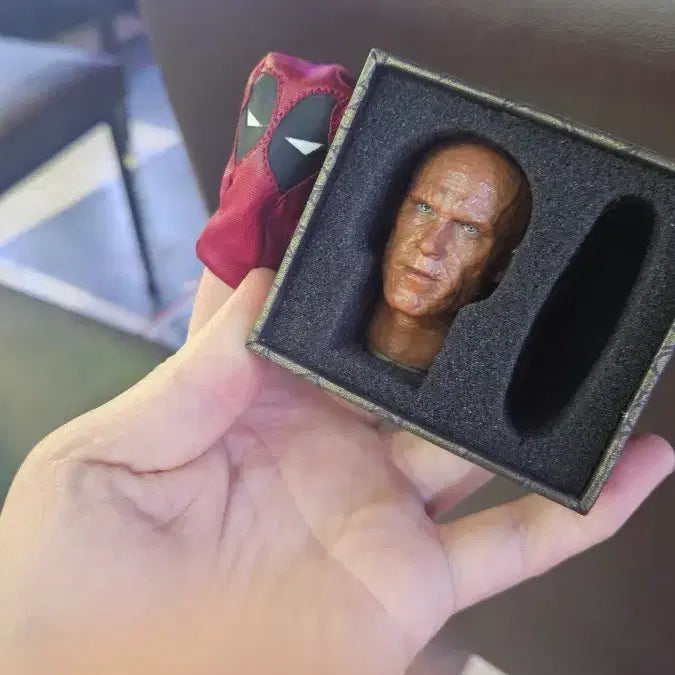 [BUNJANG] Deadpool Head Figure with Mask / 데드풀 헤드 팔아요