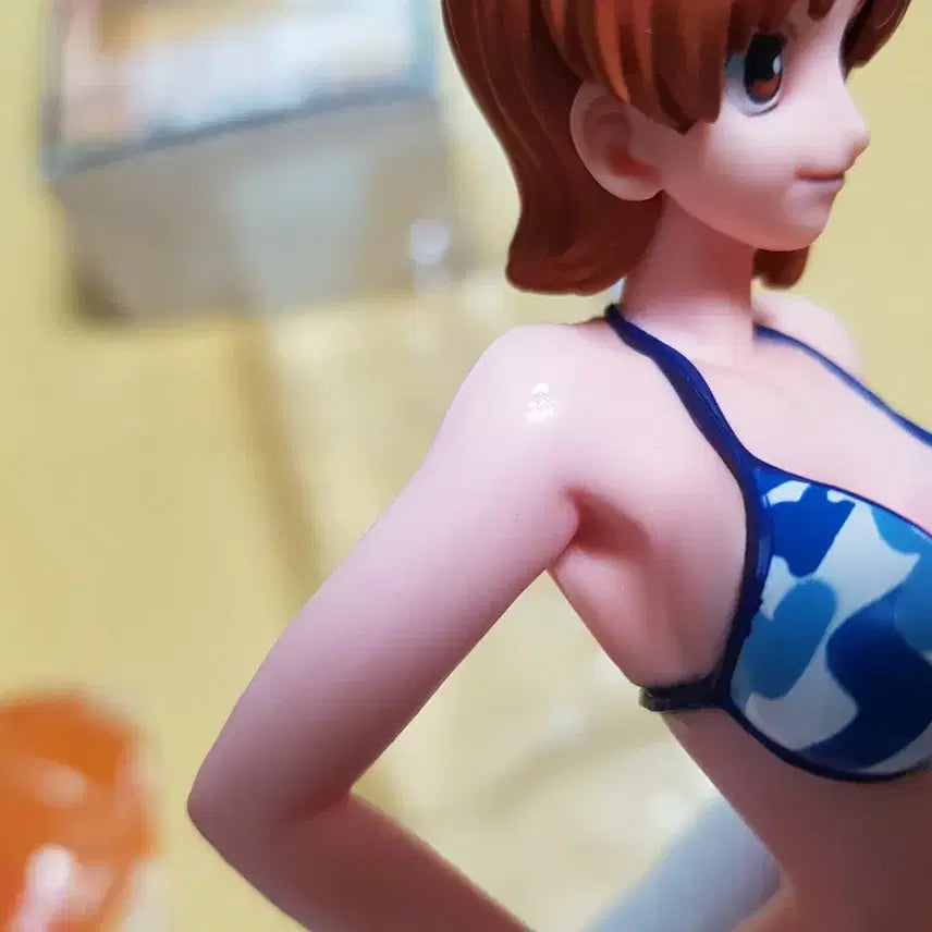 [BUNJANG] MegaHouse POP One Piece Nami Figure First Edition / 메가하우스 pop 원피스 나미 피규어 초판 개봉 하자
