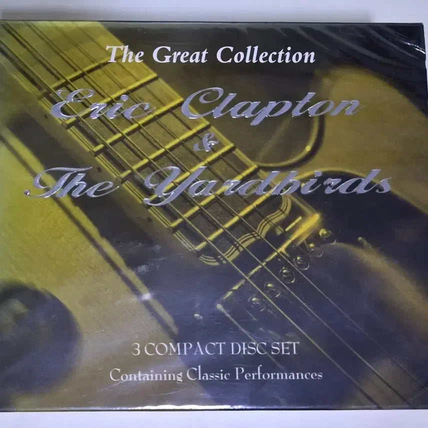 [BUNJANG] Eric Clapton &amp; The Yardbirds 3CD Collection (Sealed) / 에릭 클랩튼 &amp; 야드버즈 3CD 컬렉션 (미개봉 3CD)