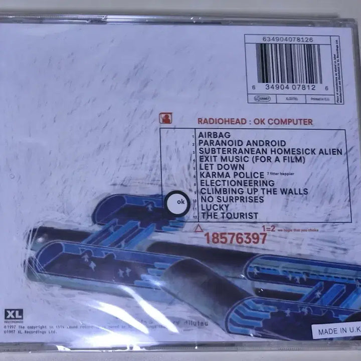 [BUNJANG] Radiohead OK Computer Import CD (Sealed) / 라디오헤드 OK Computer / 수입반 (미개봉 CD)