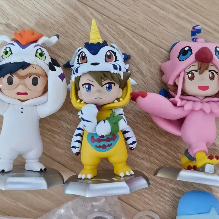 [BUNJANG] Digimon Pajama Figure Bundle Set / 디지몬 파자마 피규어, 디지몬 가챠 등