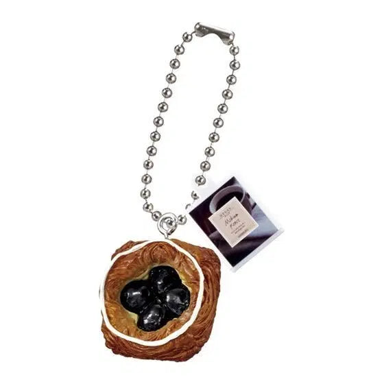 [BUNJANG] Bandai Gashapon Andersen Double Swing Figure Dark Cherry Danish Keyring Charm / 반다이 가샤퐁 안데르센 더블 스윙 피규어 다크 체리 데니쉬 키링 챰 제과 빵 베이커리 콜라보 일본 음식 가챠