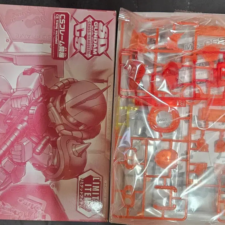 [BUNJANG] Bandai SDCS Limited Zaku Clear Ver. 2 Set / 반다이 SDCS 한정 자쿠 클리어 2종 세트로 팔아요