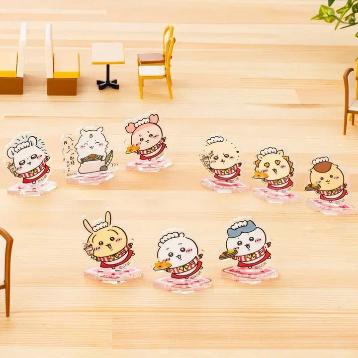 [BUNJANG] Chiikawa Restaurant Limited Random Acrylic Stand Momonga / 치이카와 레스토랑 스토어 한정 랜덤 아크릴 스탠드 가챠 단품 모몽가