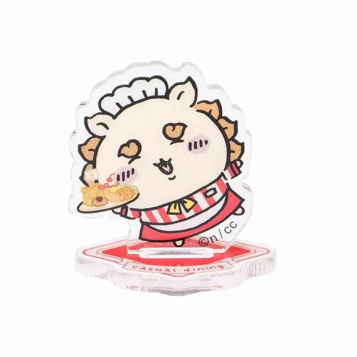 [BUNJANG] Chiikawa Restaurant Limited Random Acrylic Stand / 치이카와 레스토랑 스토어 한정 랜덤 아크릴 스탠드 가챠 단품 시사