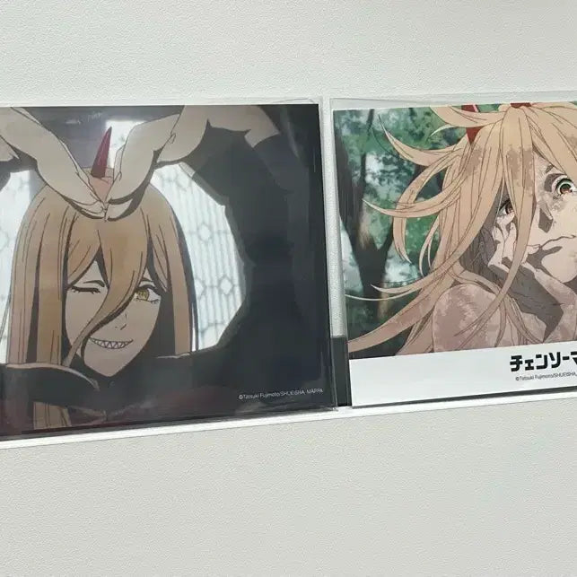 [BUNJANG] Chainsaw Man Power Postcard Set / 체인소맨 (파워) 포스트 카드 엽서 굿즈 2장 일괄