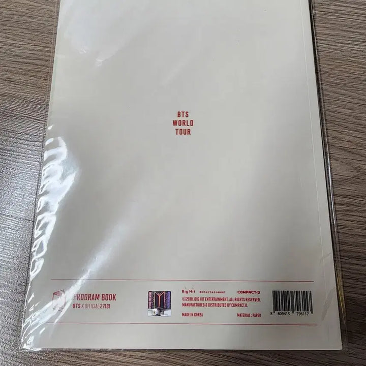 [BUNJANG] BTS 2018 Love Yourself Speak Yourself Program Book Photobook / 방탄소년단 2018 럽셀 프로그램북 러브유어셀프 포토북