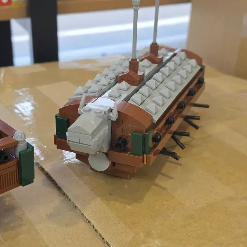 [BUNJANG] LEGO Compatible Joseon Dynasty Turtle Ship &amp; Panokseon Set / 레고 호환 조선군 판옥선 &amp; 거북선 세트