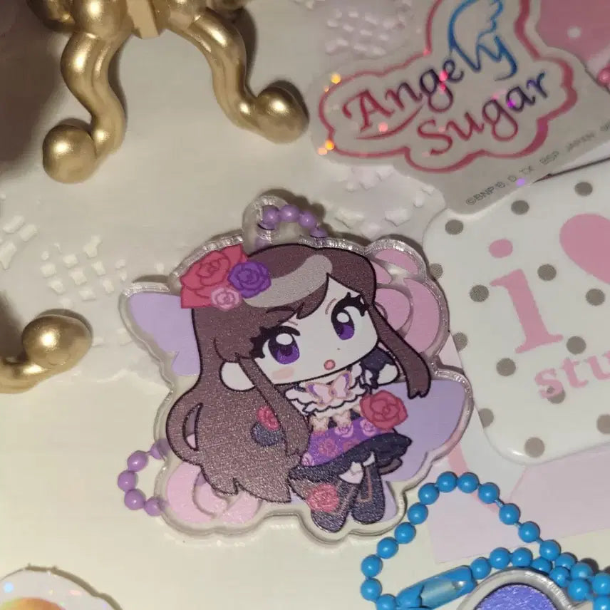 [BUNJANG] Aikatsu! Ran (Formal) Pre-Debut Goods Acrylic Keyring / 아이카츠 란 프레 비공굿 아크릴키링