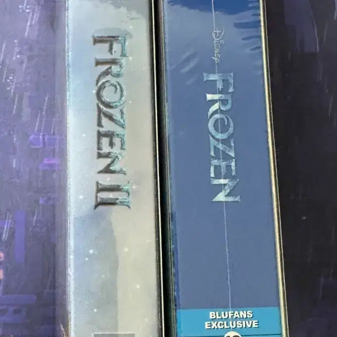 [BUNJANG] Blue Fan Frozen 1 &amp; 2 Double-Sided Lenticular (2 Types) / [블루레이] [블루팬,파나닉,자비] 겨울왕국1,2 양면렌티, 콜렉터즈에디션 스틸북 (3종)