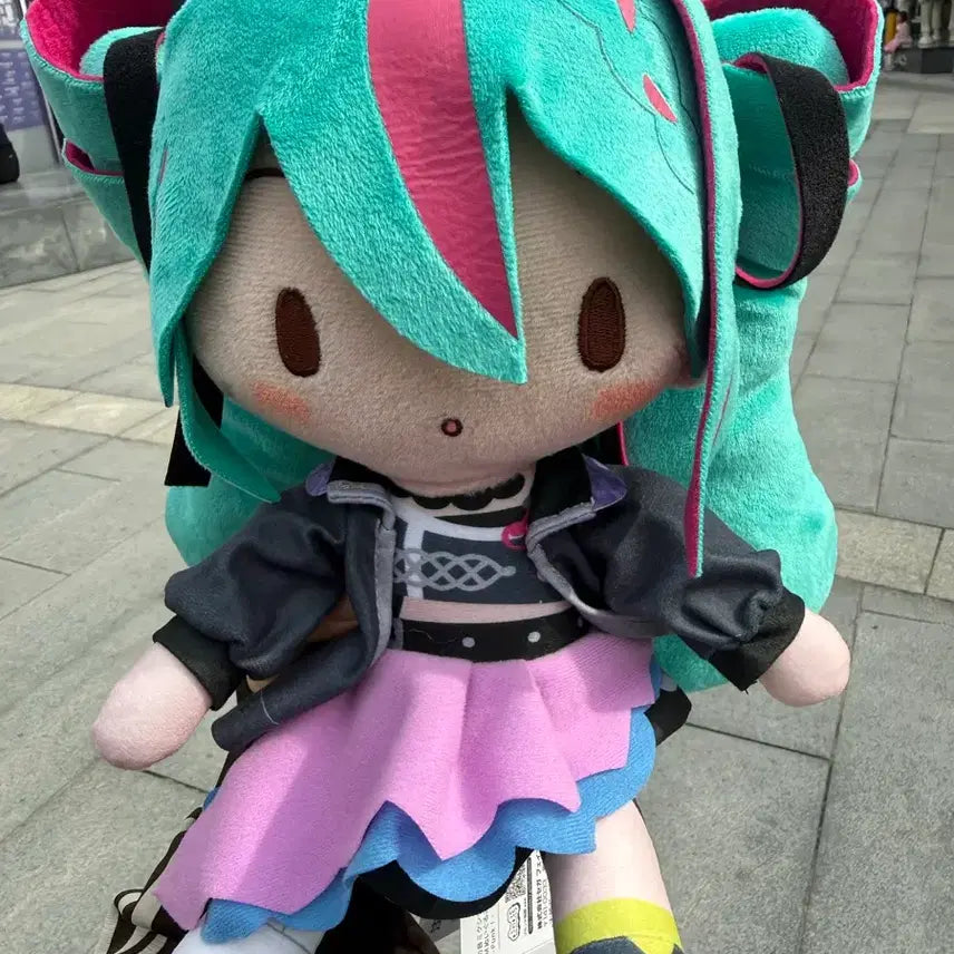 [BUNJANG] Punk Miku Doll / 펑크미쿠 인형