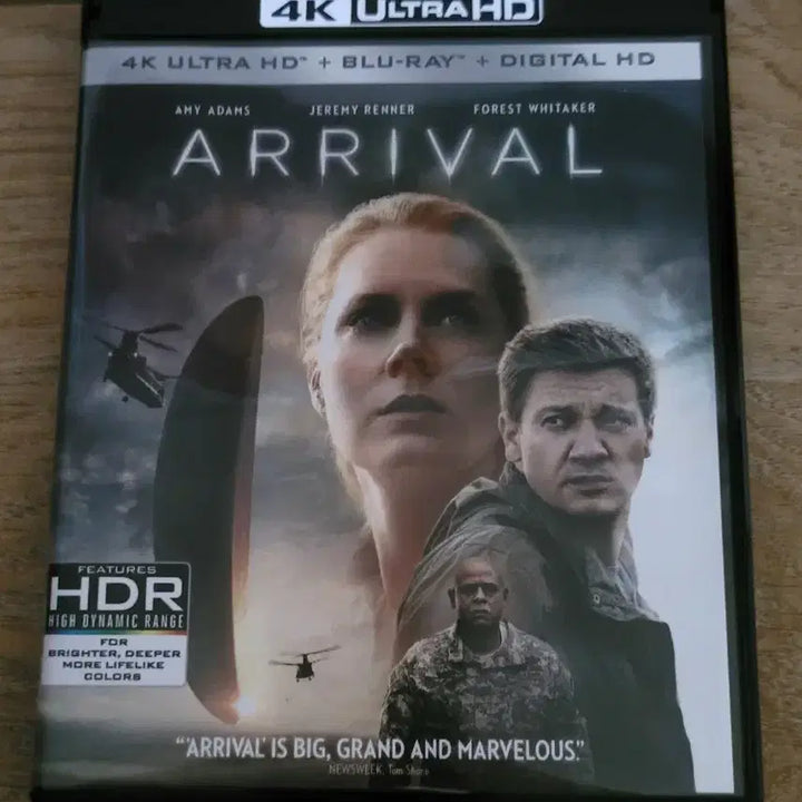 [BUNJANG] Arrival 4K Blu-ray (2 Disc: 4K UHD + 2D) / Arrival 컨택트 2016 4k 블루레이 (2disc: 4k UHD+2D)