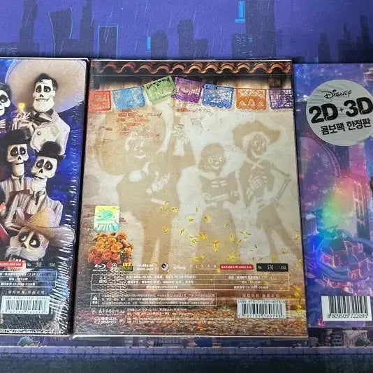[BUNJANG] Blue Fan Coco Single-Sided Lenticular + Full Slip Blu-ray / [블루레이] [블루팬,국내판] 코코 단면렌티, 풀슬립, 국내판 콤보팩 (3종)