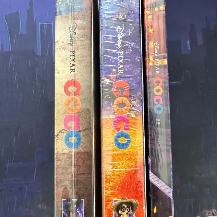 [BUNJANG] Blue Fan Coco Single-Sided Lenticular + Full Slip Blu-ray / [블루레이] [블루팬,국내판] 코코 단면렌티, 풀슬립, 국내판 콤보팩 (3종)