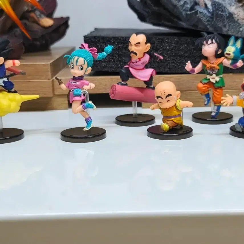 [BUNJANG] Dragon Ball 30th Anniversary World Collectable Figure Set / 노박스 30주년 드래곤볼 월콜 손오공 크리링 부르마 무천도사 타오파이파이 야무치