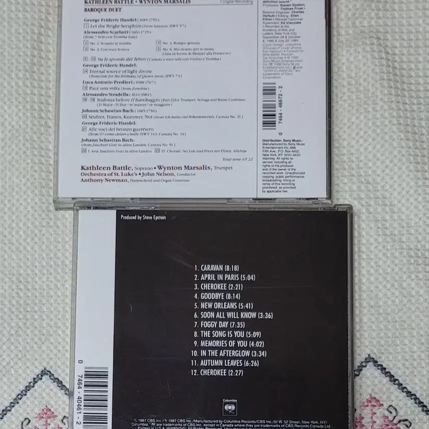 [BUNJANG] Wynton Marsalis CD Collection / 윈튼 마살리스 시디 모음