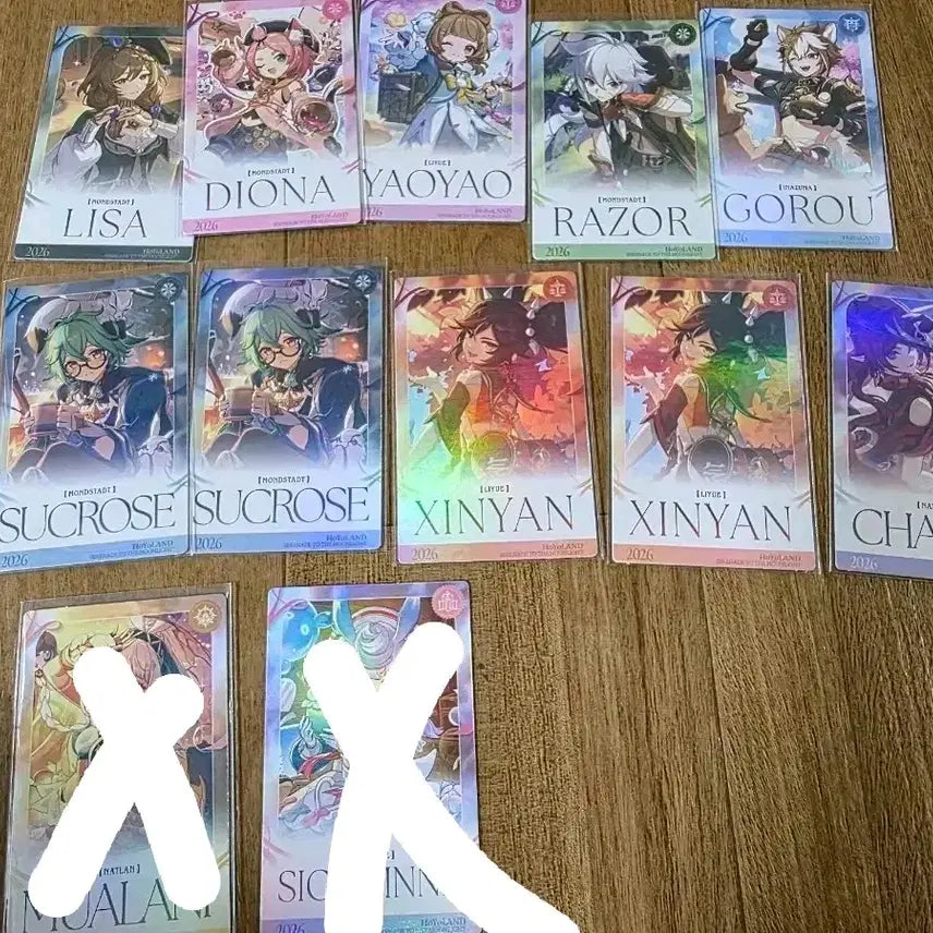 [BUNJANG] HoYoLand Genshin Impact Lucky Draw Bundle Set / 호요랜드 원신 점괘 일괄