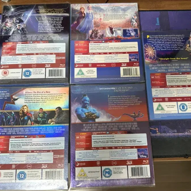 [BUNJANG] Collection 3D Blu-ray Set (5 Films) / [블루레이] 해외 3D 블루레이 (5종)