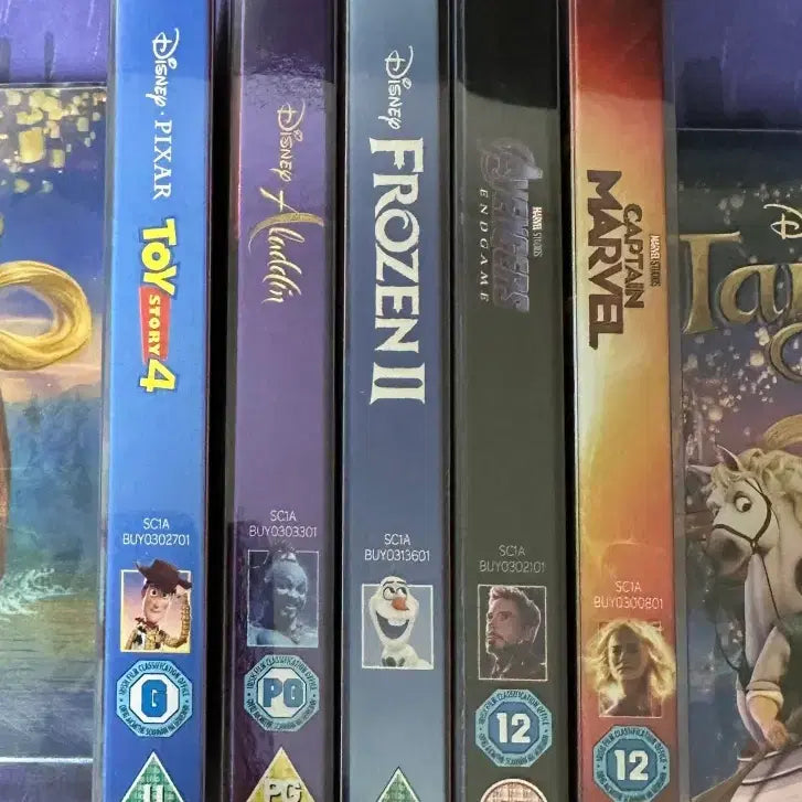 [BUNJANG] Collection 3D Blu-ray Set (5 Films) / [블루레이] 해외 3D 블루레이 (5종)