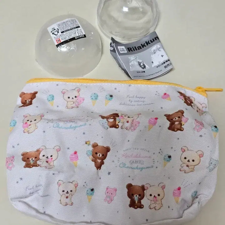 [BUNJANG] Rilakkuma Happy Ice Cream Pouch Collection / 리락쿠마 해피 아이스크림 파우치 컬렉션