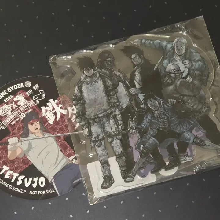 [BUNJANG] Dorohedoro Jujunabe Acrylic Stand + Coaster Set / 도로헤도로 십자눈 아크릴스탠드 + 코스터