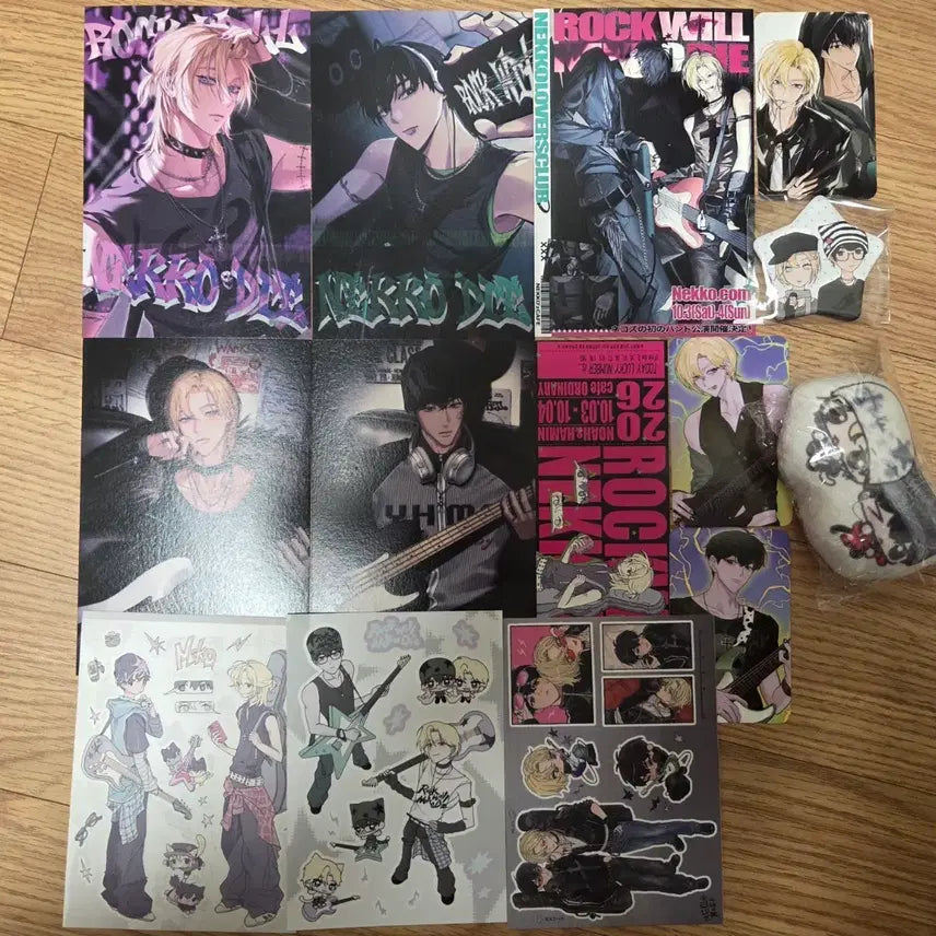 [BUNJANG] PLAVE Noah Hamin NyanGZ Cafe Basic POB + Lucky Draw Bundle Set [Cushion Keychain, 3 Sticker Set, Can Badge] / 플레이브 노아 하민 냥냥즈 카페 기본특전 + 럭드 일괄 양도 [쿠션키링, 스티커 3종, 캔뱃지]