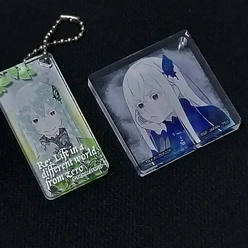 [BUNJANG] Re:Zero Echidna Acrylic Block / 리제로 에키드나 아크릴 블럭 아크릴 키링