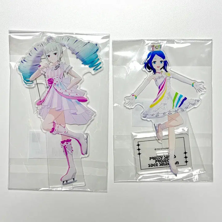 [BUNJANG] PriPara Rinne &amp; June Acrylic Stand / 프리즘스톤 그루가레 꿈라프 3DCG 린네 쥬네 아크릴스탠드 레라