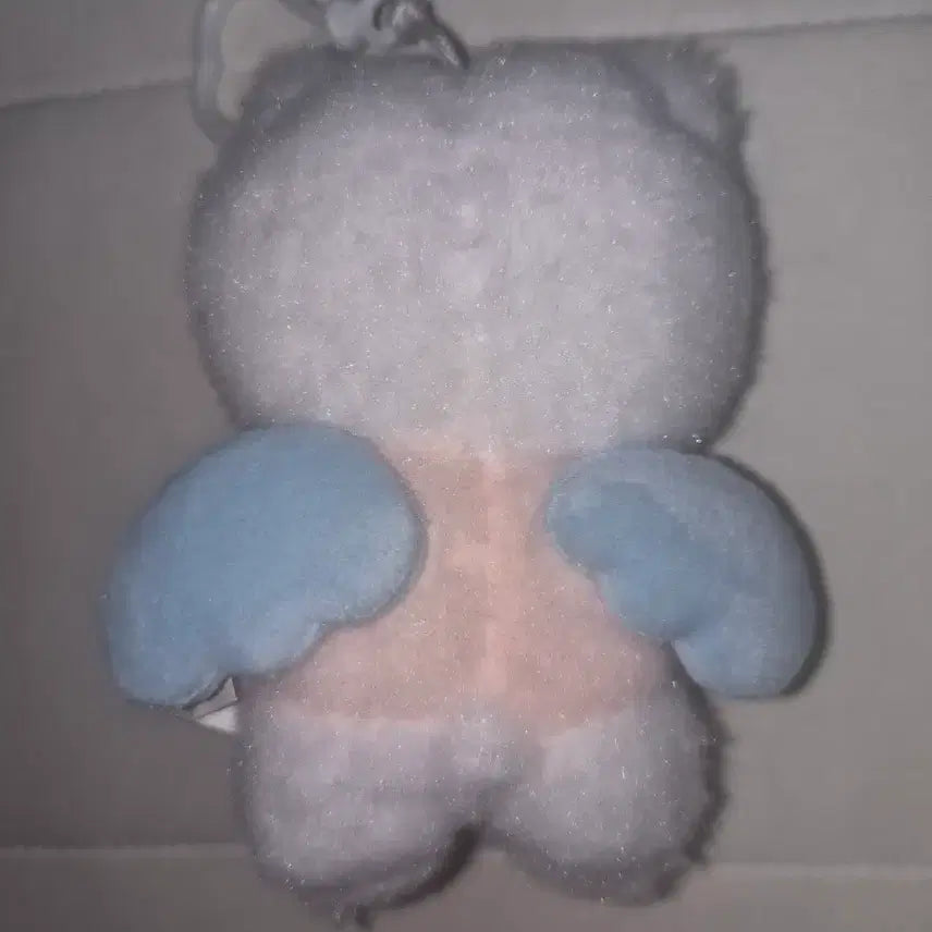 [BUNJANG] Hello Kitty Angel Heart Plush Keychain / 천사키티 하트 인형 키링