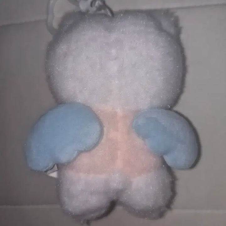 [BUNJANG] Hello Kitty Angel Heart Plush Keychain / 천사키티 하트 인형 키링