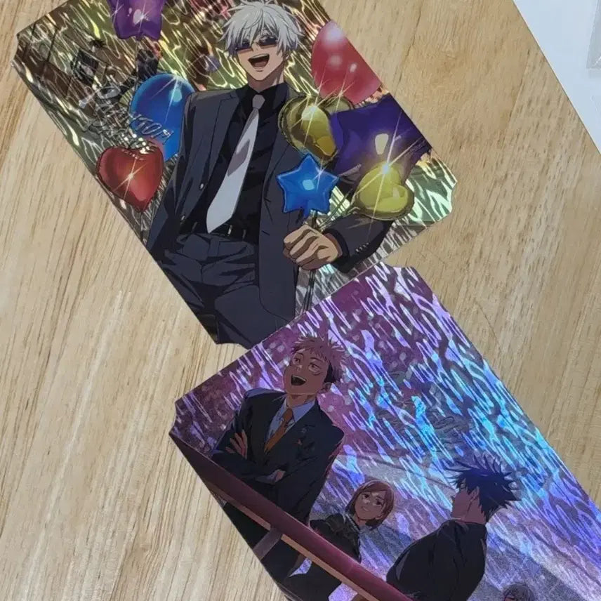 [BUNJANG] Jujutsu Kaisen: Phantom Parade Character Card Set (2 Types) / 주술회전 팬텀 퍼레이드 캐릭터 카드 2종
