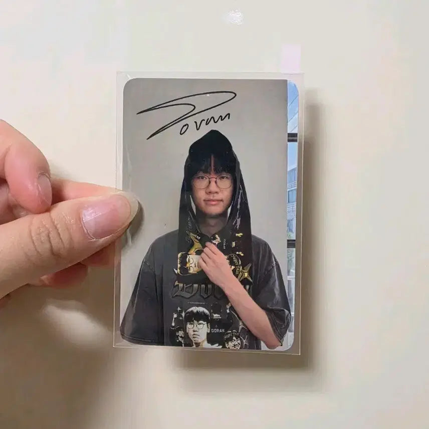 [BUNJANG] T1 Doran Homeground Photocard / T1 티원 홈그라운드 5만원 도란 Doran 포카 포토카드