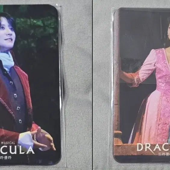 [BUNJANG] Musical Dracula Kim Junsu Jo Jung Eun Photocard / 미개봉) 뮤지컬 드라큘라 김준수 조정은 포카